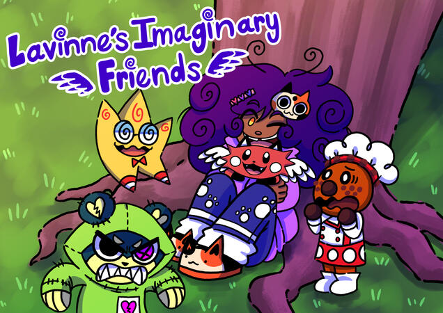 Lavinne’s Imaginary Friends Pitch Bible Title